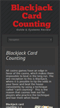 Mobile Screenshot of blackjackcardcounting.org