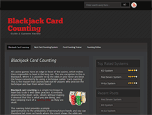 Tablet Screenshot of blackjackcardcounting.org